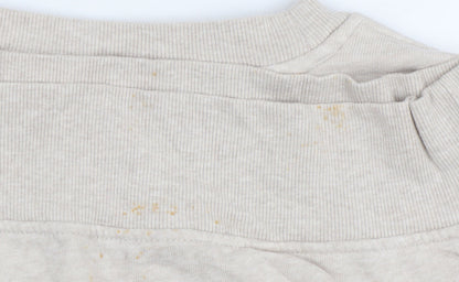 Womens UK Size 12 DKNY Jeans Beige Basic T-Shirt