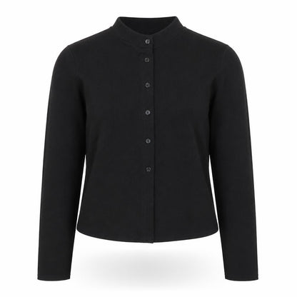 Womens UK Size 14 Boohoo Black Cardigan Jumper