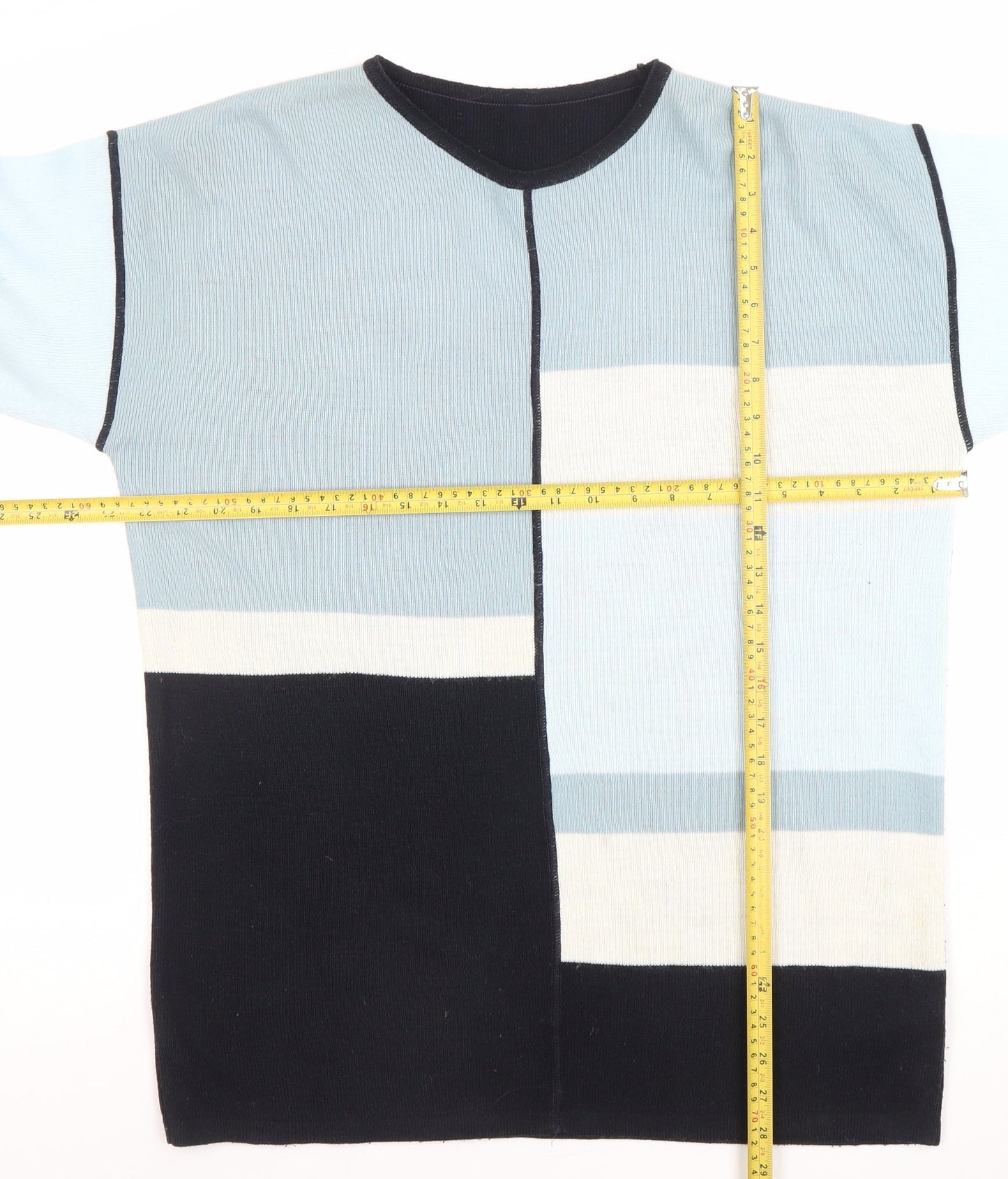 Womens UK Size 10 Marks and Spencer Blue Pullover Jumper