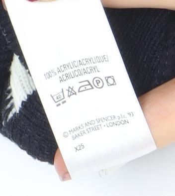 Womens UK Size 10 Marks and Spencer Blue Pullover Jumper