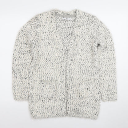 Girls UK Size 13-14 Years Marks and Spencer Grey Cardigan Jumper