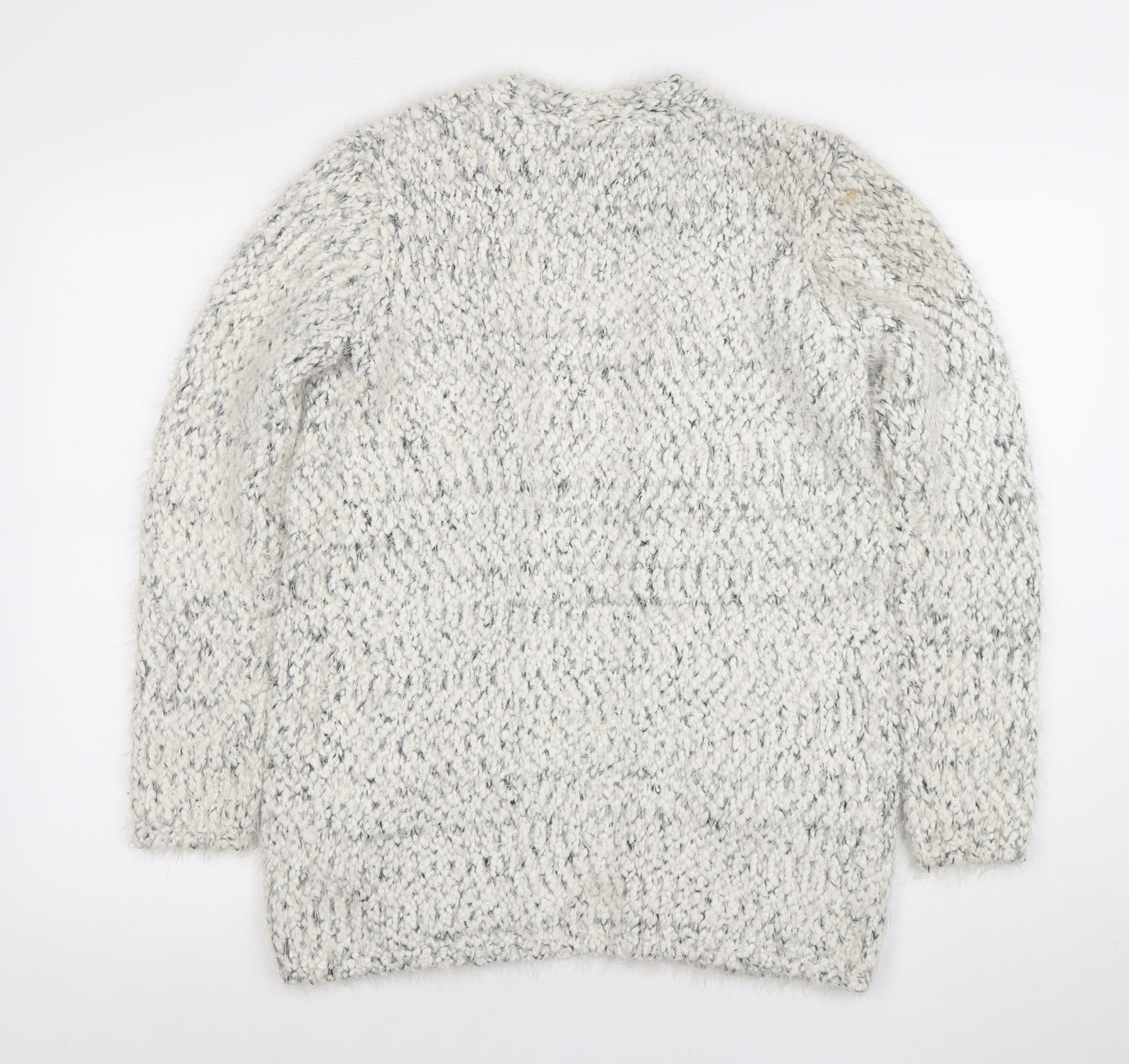 Girls UK Size 13-14 Years Marks and Spencer Grey Cardigan Jumper