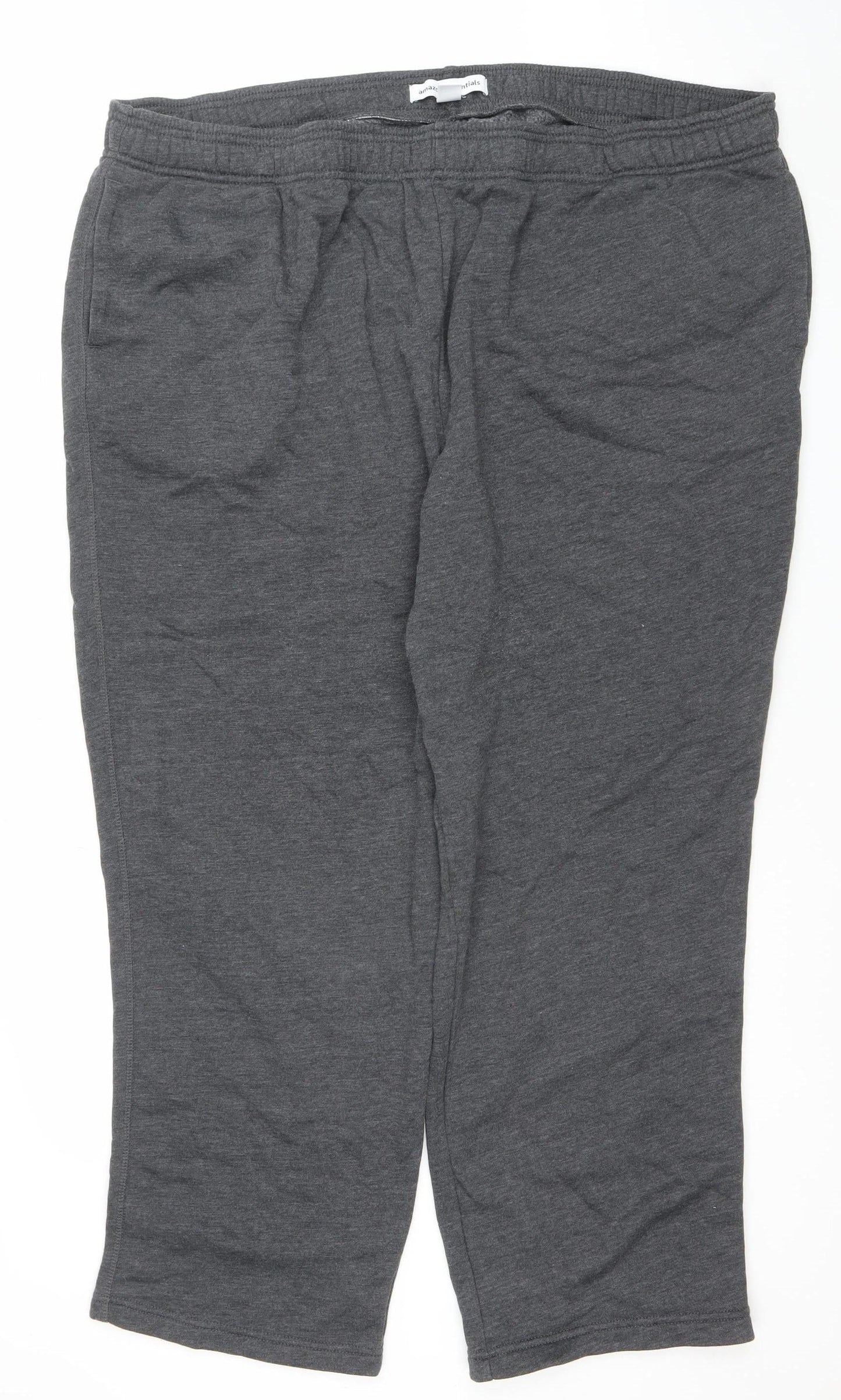Amazon Essentials Men's Grey 3XL Plus Sweatpants Straight Leg Joggers