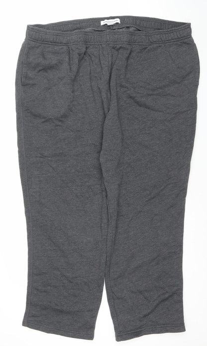 Amazon Essentials Men's Grey 3XL Plus Sweatpants Straight Leg Joggers