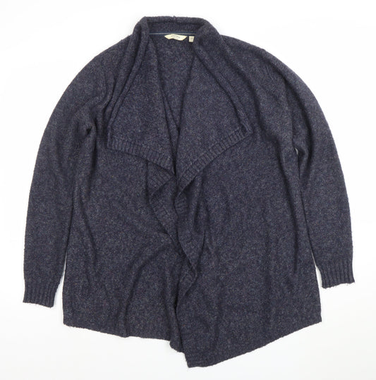 Womens UK Size 14 FatFace Blue Cardigan Jumper