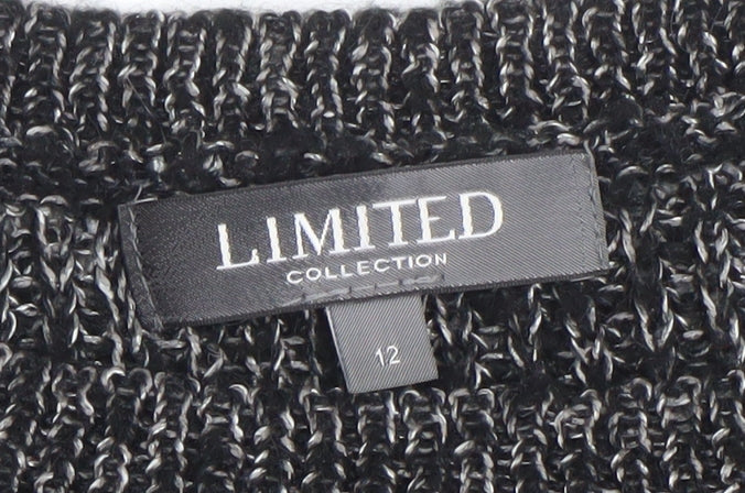 Womens UK Size 12 Marks and Spencer Grey Pullover Jumper