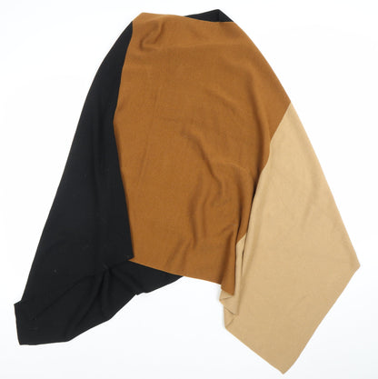 Womens UK Size One Size F&F Multicoloured Cape Jumper