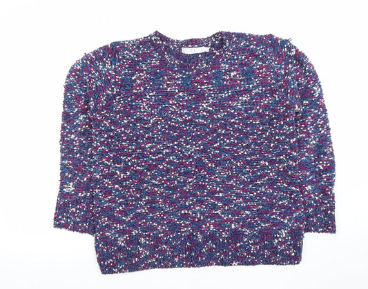 Womens UK Size M Isle Multicoloured Pullover Jumper