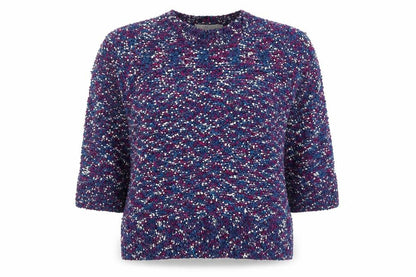 Womens UK Size M Isle Multicoloured Pullover Jumper