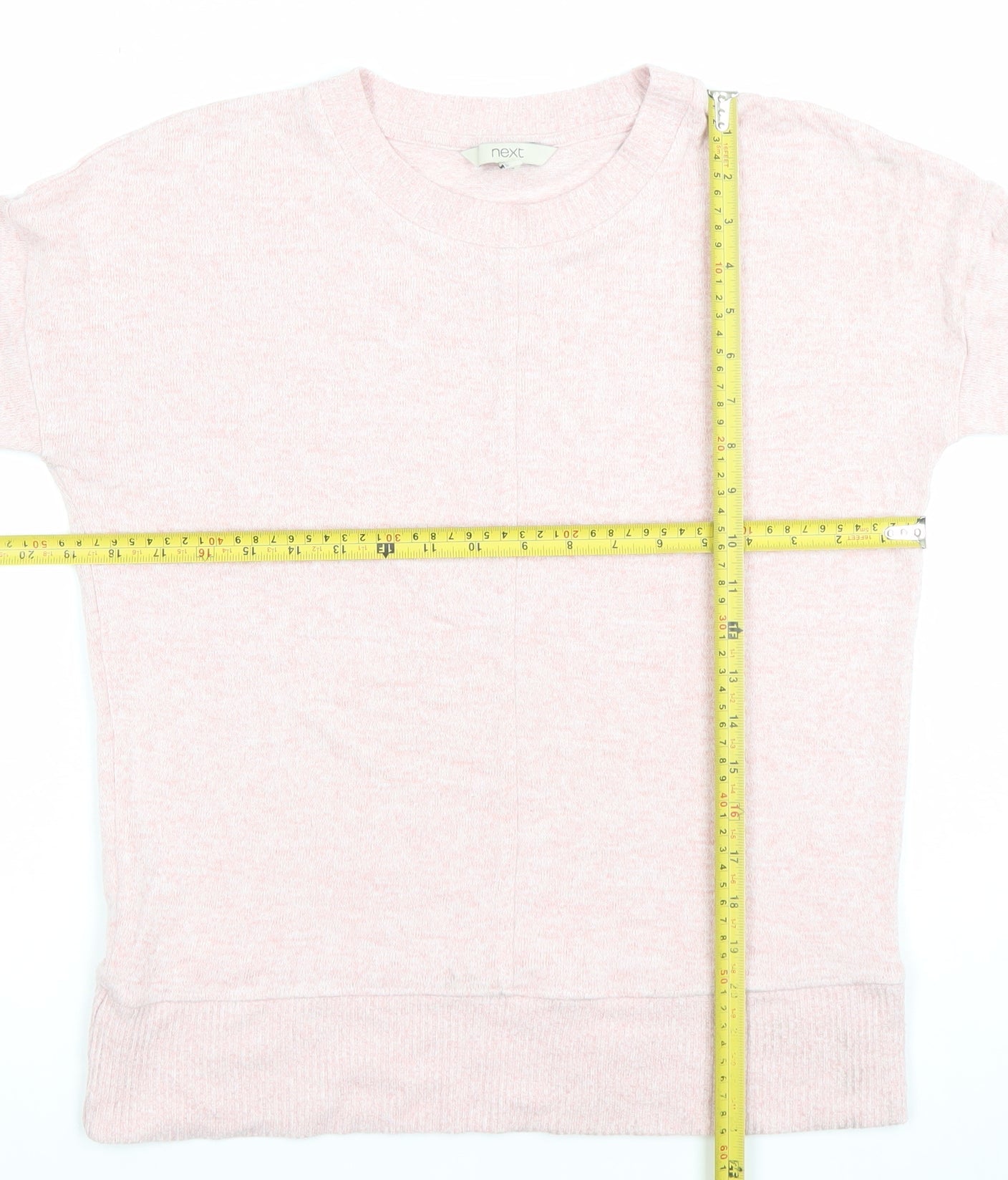 Womens UK Size 10 NEXT Pink Pullover Jumper