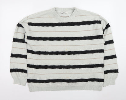 Womens UK Size L Marks and Spencer Grey Pullover Jumper
