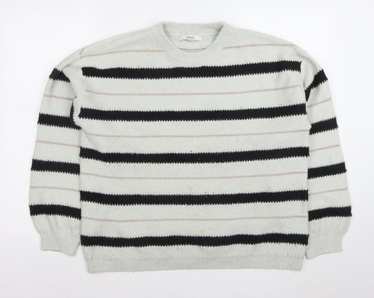 Womens UK Size L Marks and Spencer Grey Pullover Jumper