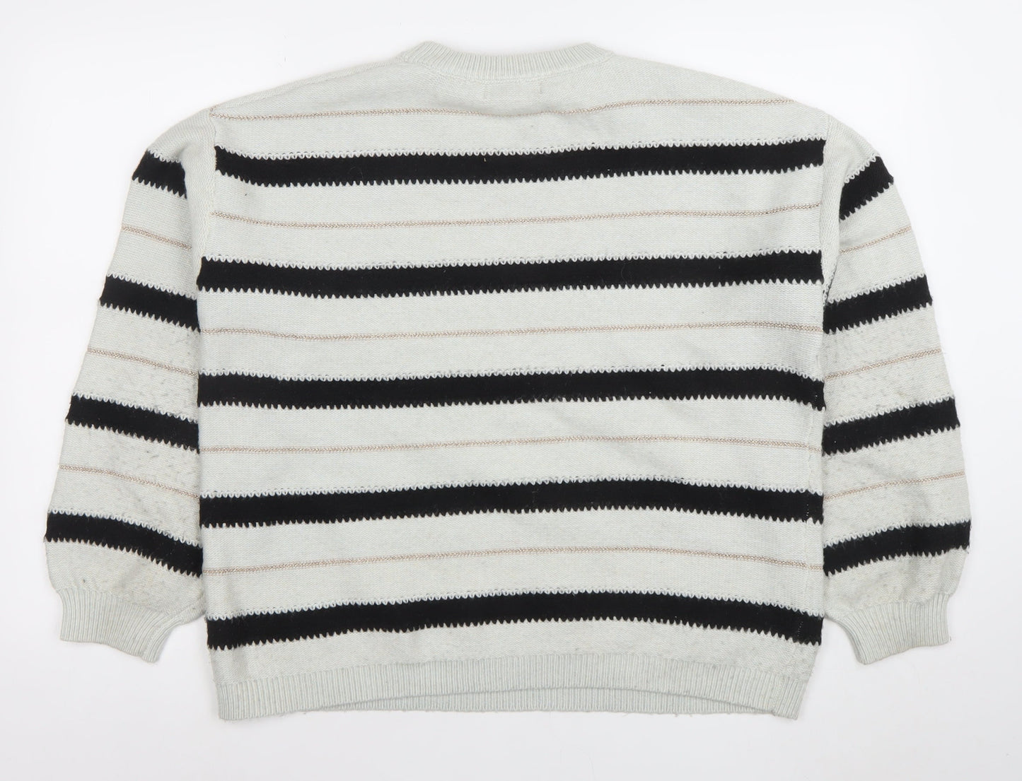 Womens UK Size L Marks and Spencer Grey Pullover Jumper