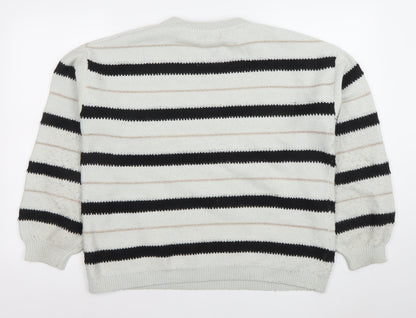 Womens UK Size L Marks and Spencer Grey Pullover Jumper