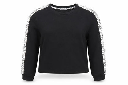 Womens UK Size 8 New Look Black Pullover Sweatshirt