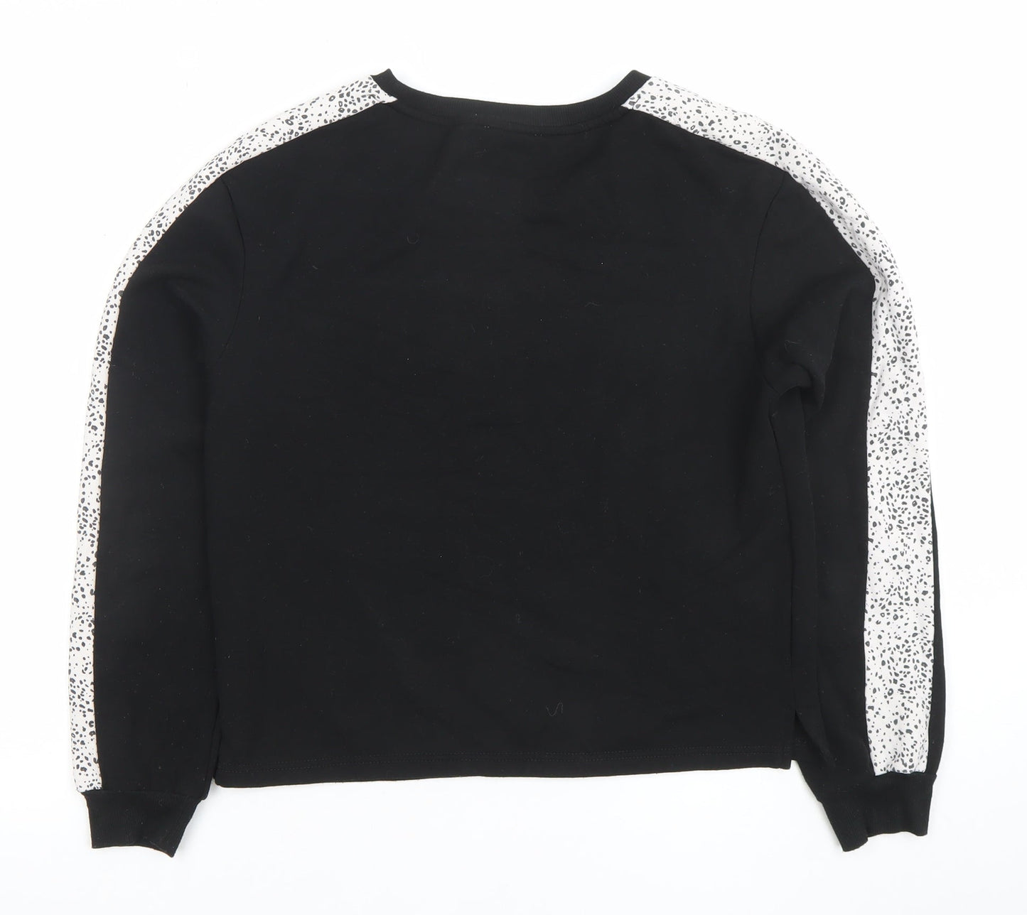 Womens UK Size 8 New Look Black Pullover Sweatshirt