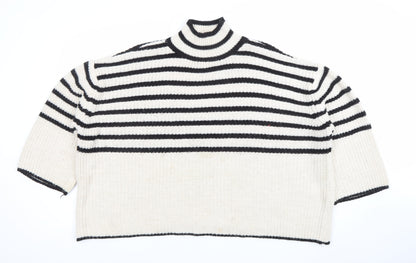 Womens UK Size One Size Bili Multicoloured Pullover Jumper