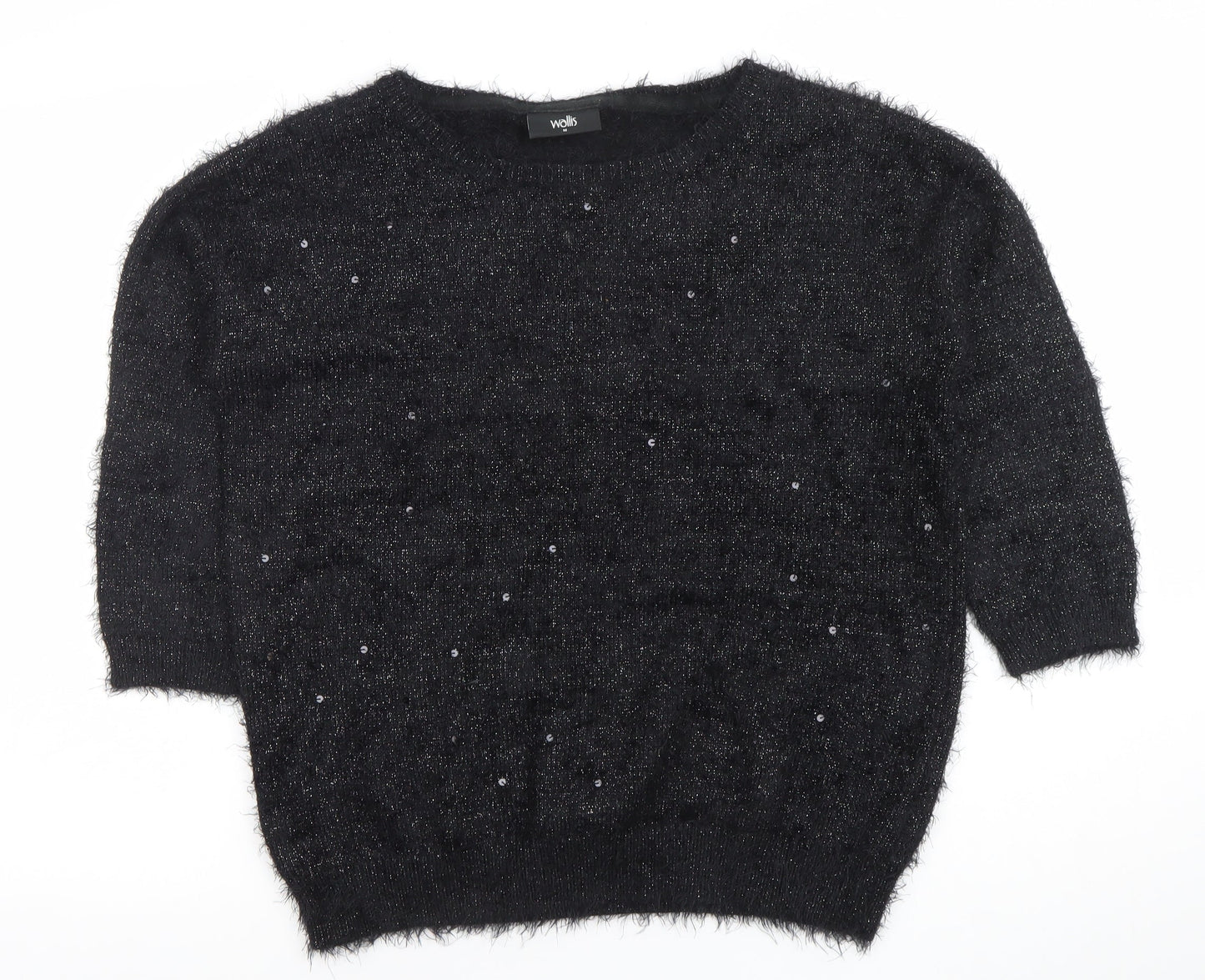 Womens UK Size 14 Wallis Black Pullover Jumper