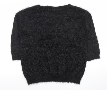 Womens UK Size 14 Wallis Black Pullover Jumper