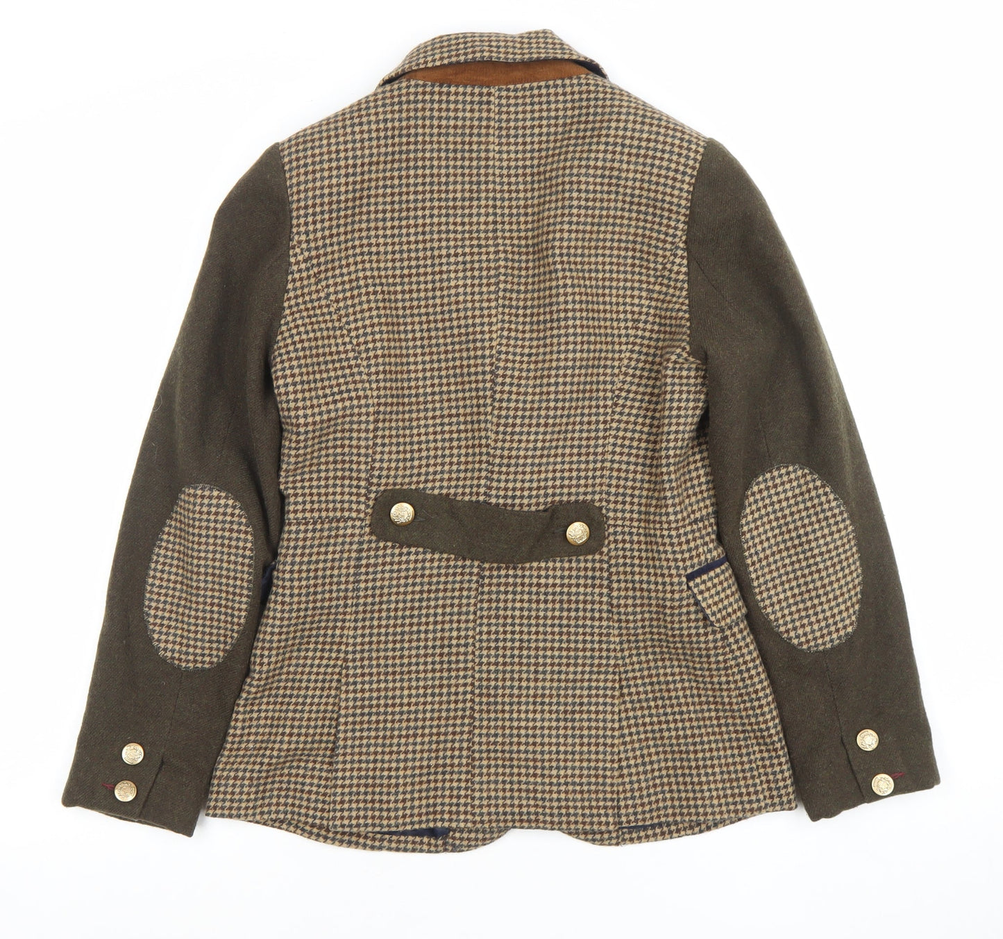 Womens UK Size 10 Palmer Regular Brown Blazer