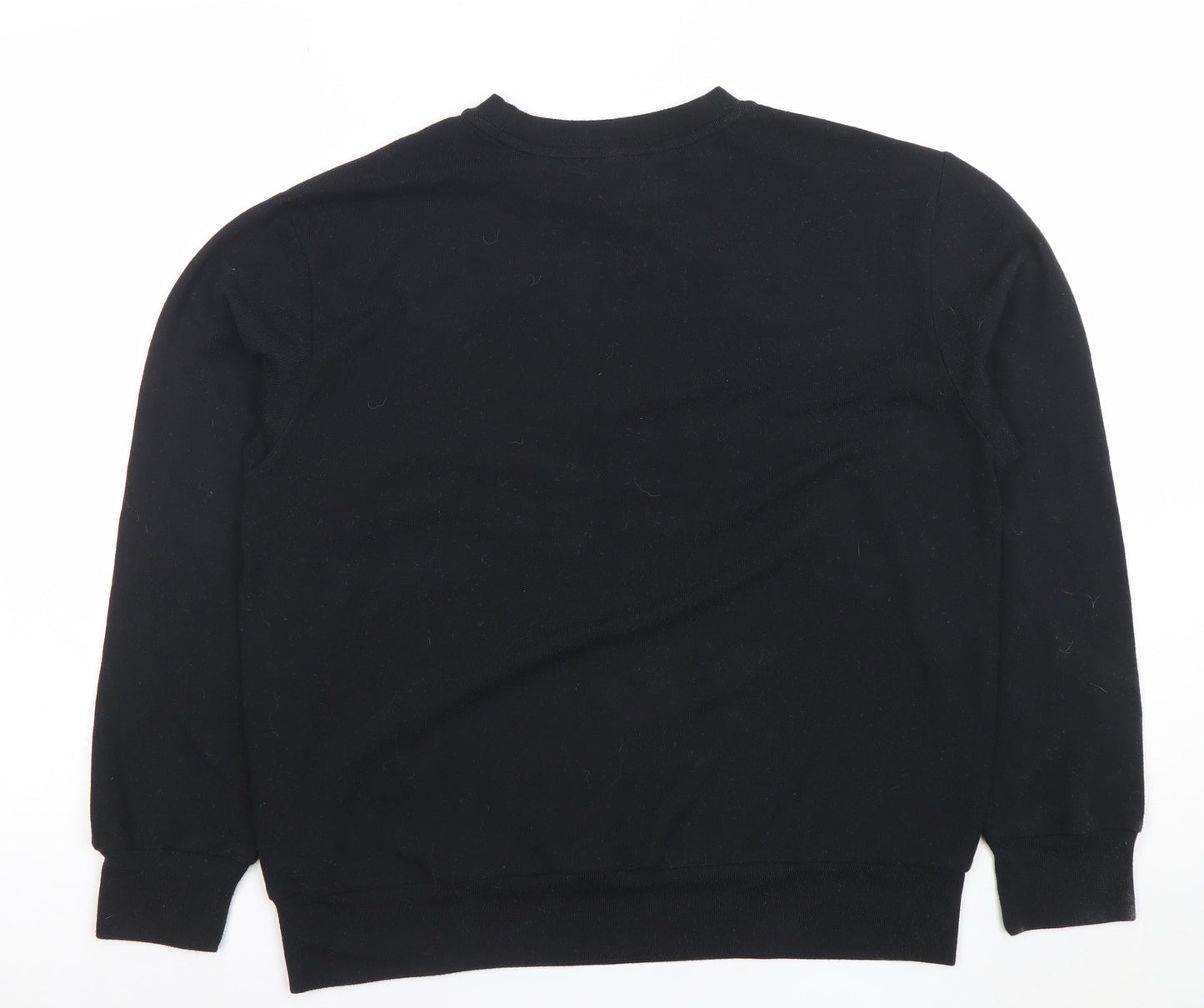 Womens UK Size S Uniqlo Black Basic T-Shirt