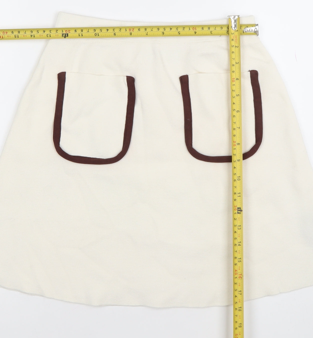 Womens UK Size M Zara A-Line Knit Skirt