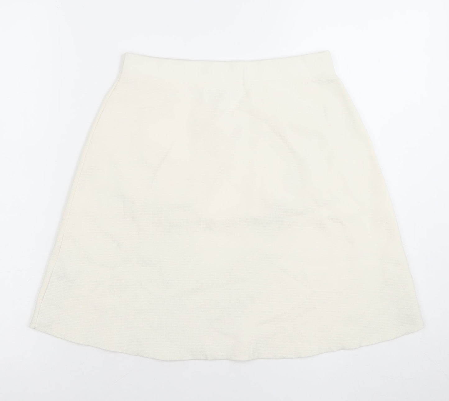 Womens UK Size M Zara A-Line Knit Skirt
