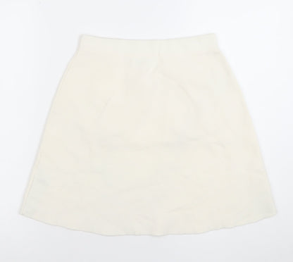 Womens UK Size M Zara A-Line Knit Skirt
