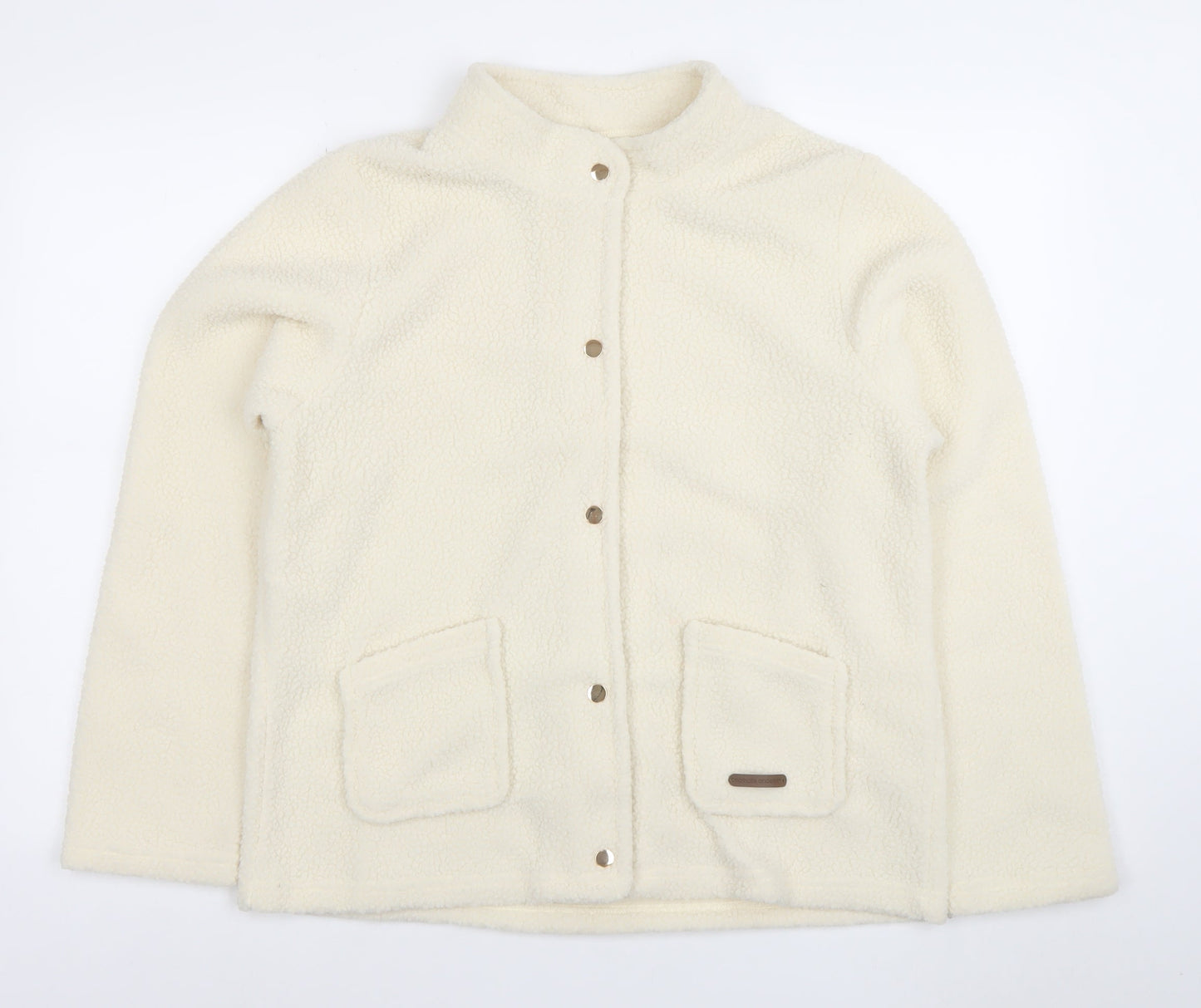 Womens UK Size M Nathalie Andersen Ivory Basic Jacket