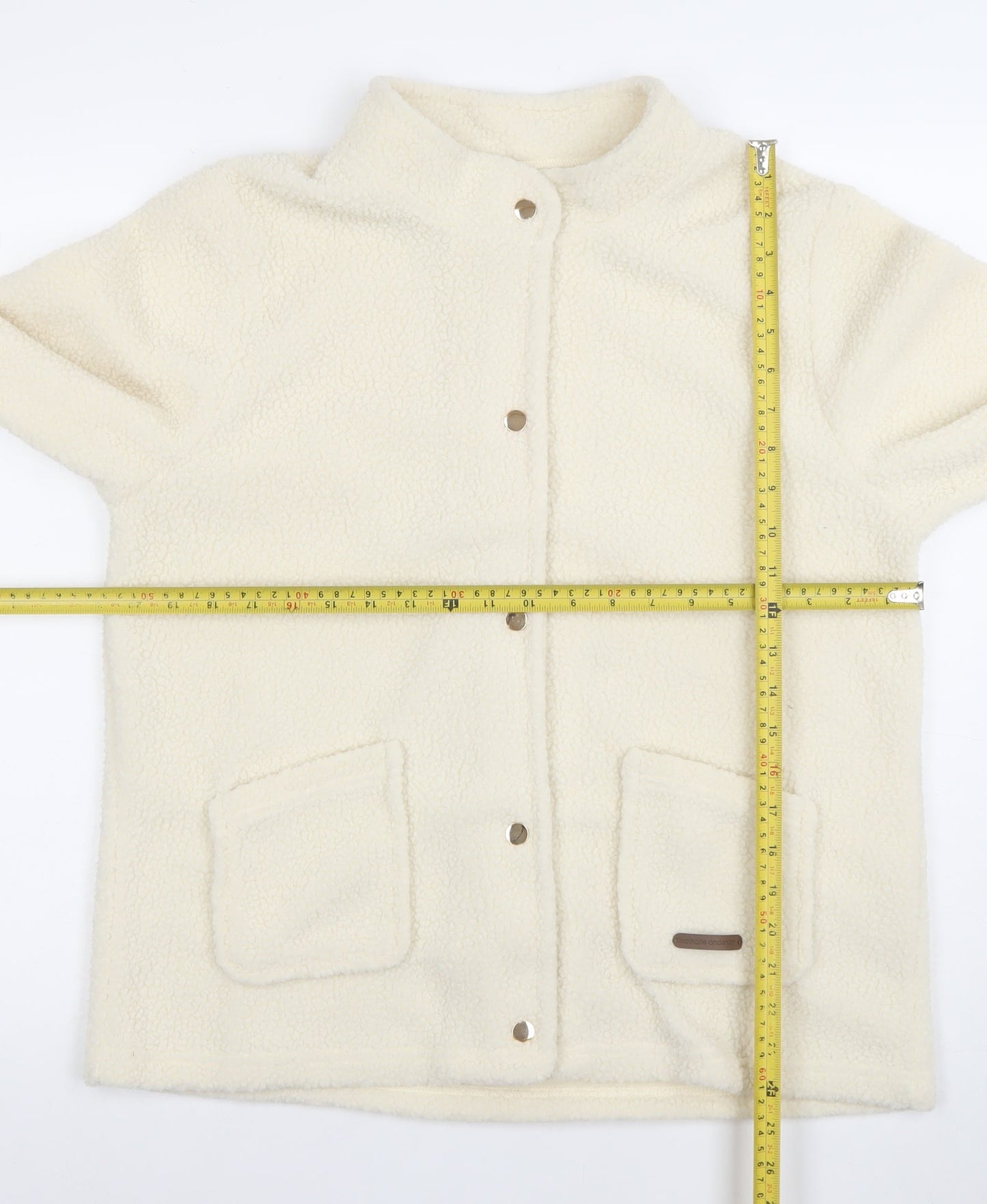 Womens UK Size M Nathalie Andersen Ivory Basic Jacket