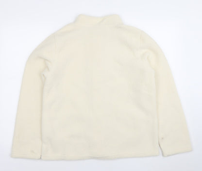 Womens UK Size M Nathalie Andersen Ivory Basic Jacket