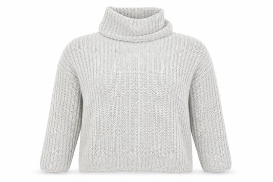 Womens UK Size 12 Onfire Grey Pullover Jumper