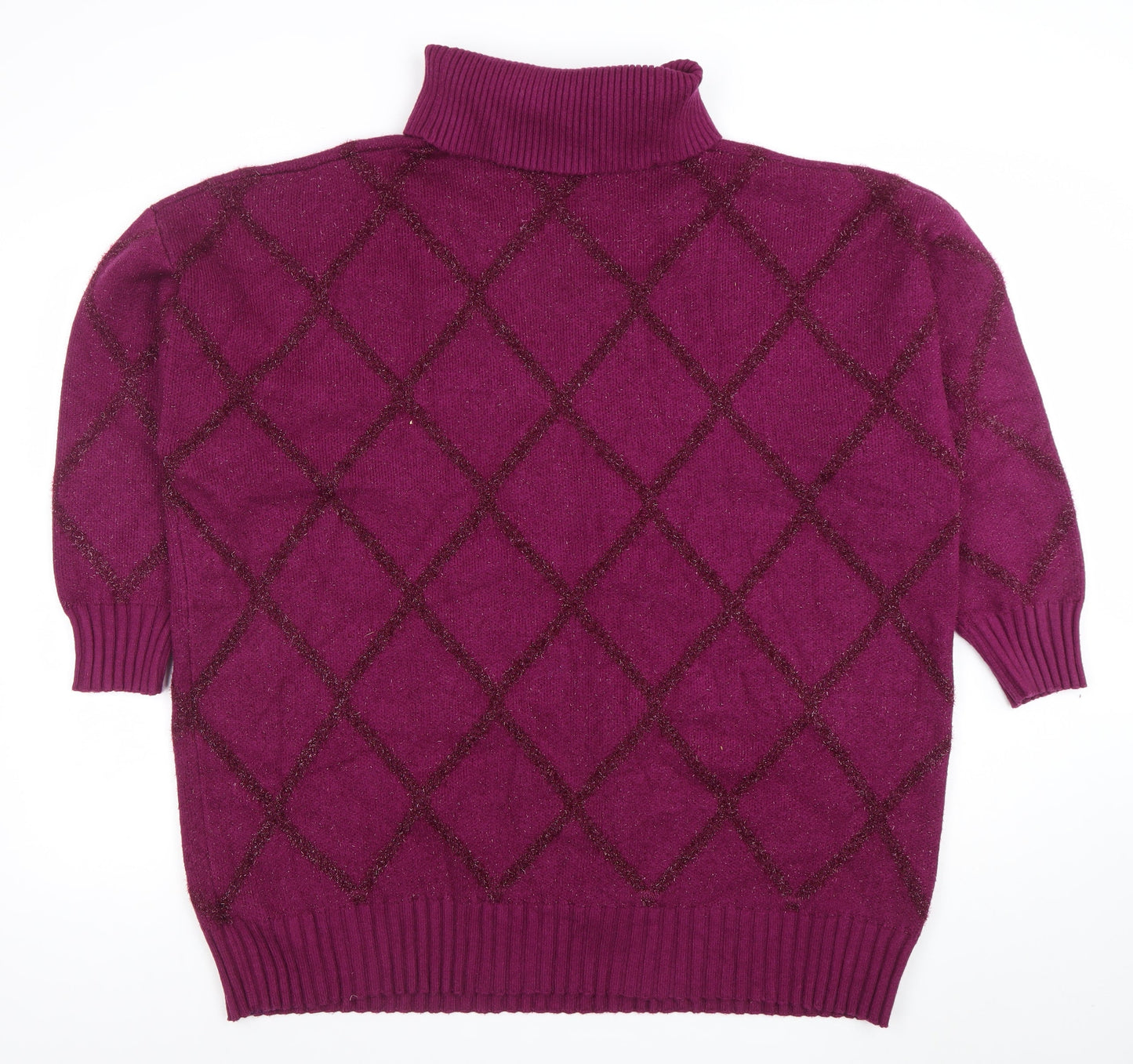 Womens UK Size XL NEXT Purple Pullover Jumper