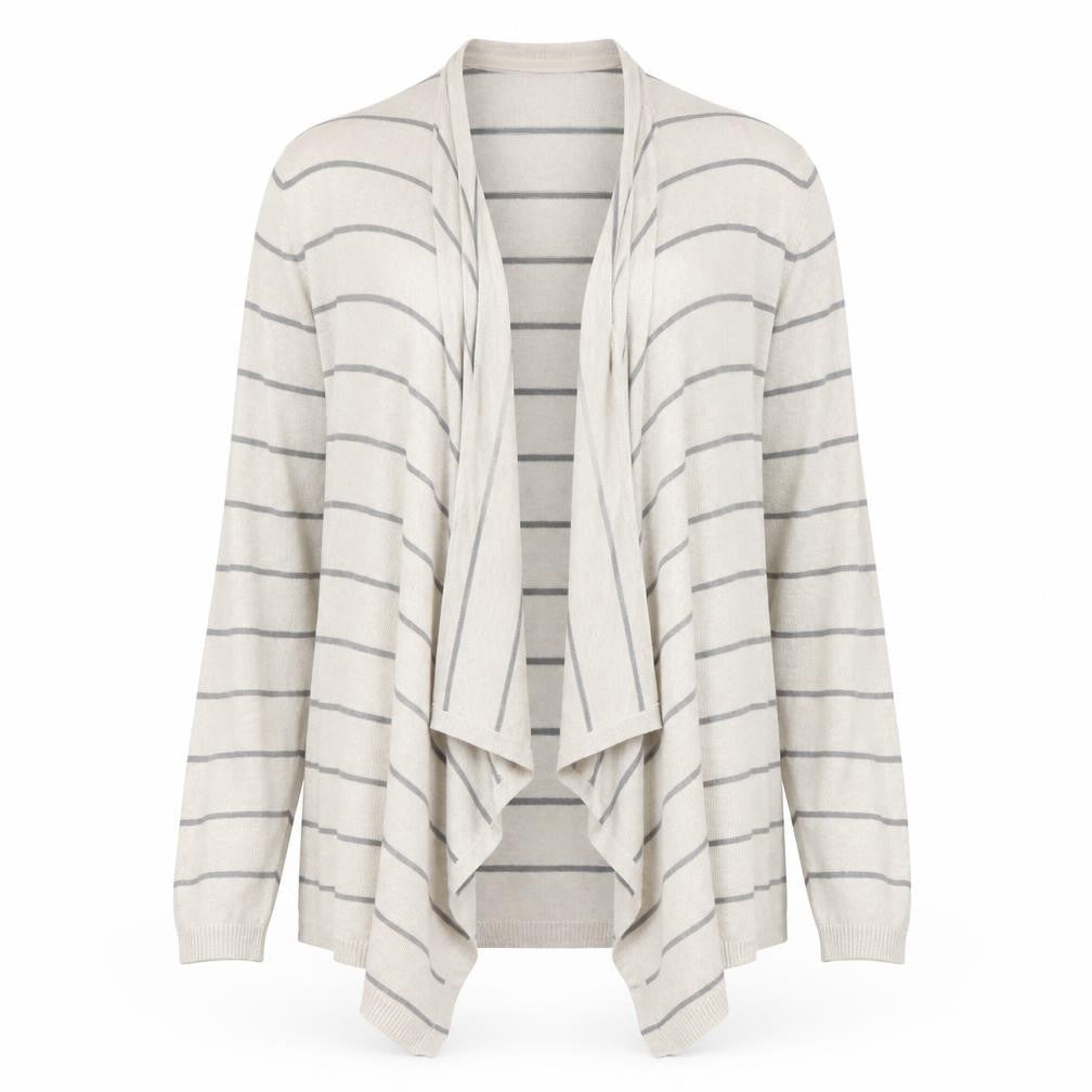 Womens UK Size 12 FatFace Beige Cardigan Jumper