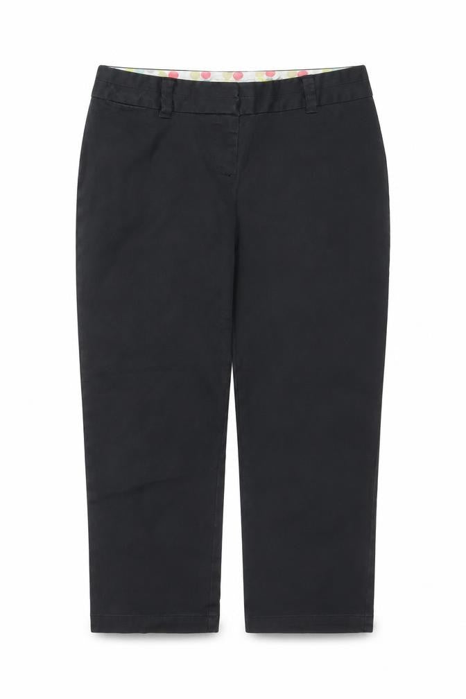 Womens UK Size 12 Boden Regular Fit Straight Black Jeans