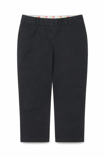 Womens UK Size 12 Boden Regular Fit Straight Black Jeans