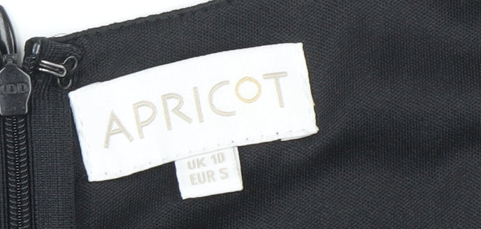 Womens UK Size 10 Apricot Fit & Flare Dress
