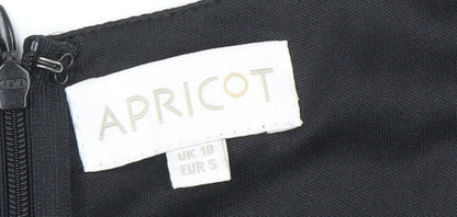 Womens UK Size 10 Apricot Fit & Flare Dress