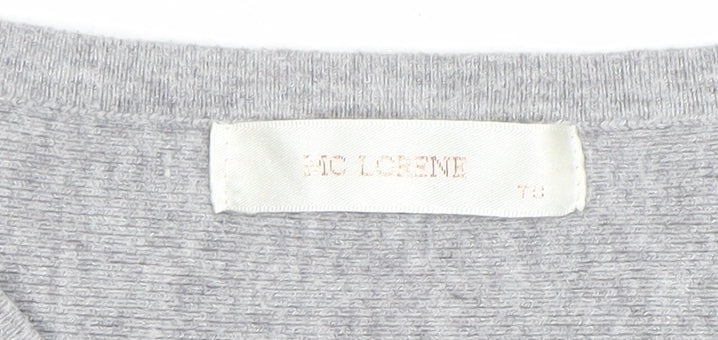 Womens UK Size One Size HC LOCRINE Grey Tunic Blouse