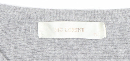 Womens UK Size One Size HC LOCRINE Grey Tunic Blouse