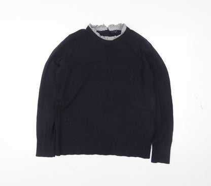 Womens UK Size 14 NEXT Blue Pullover Sweatshirt