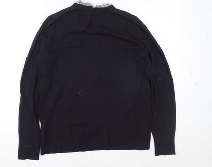 Womens UK Size 14 NEXT Blue Pullover Sweatshirt