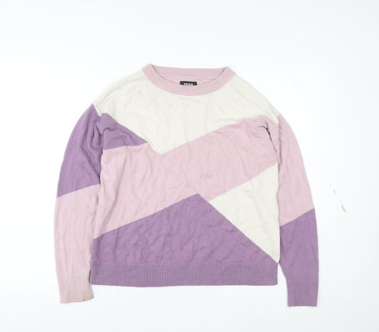 Womens UK Size 14 Max Purple Pullover Jumper