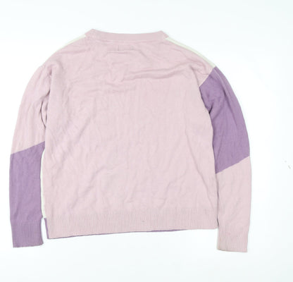 Womens UK Size 14 Max Purple Pullover Jumper