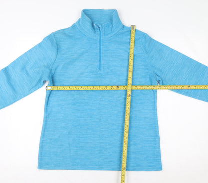 Womens UK Size 12 Mountain Warehouse Blue Pullover Sweatshirt