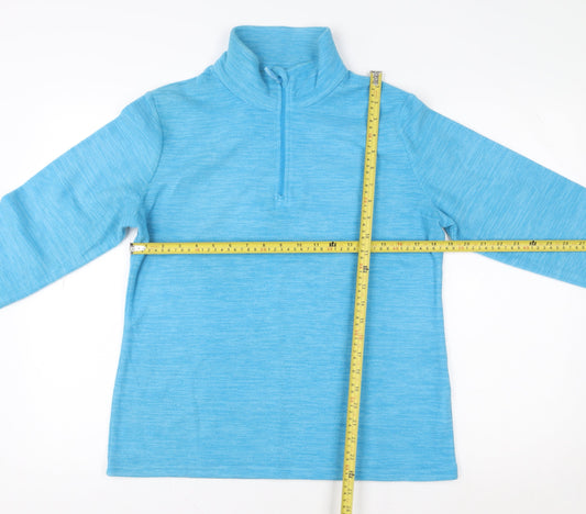 Womens UK Size 12 Mountain Warehouse Blue Pullover Sweatshirt