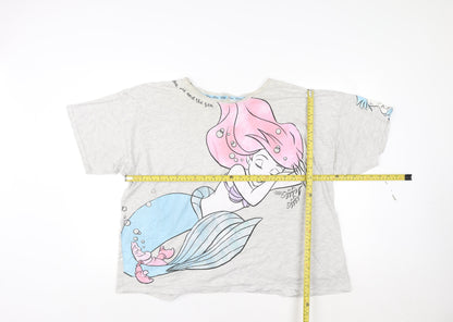 Disney Ariel Grey T-Shirt Nightshirt Women’s Size 16-18 by George