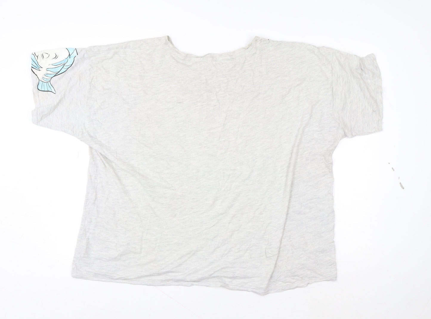 Disney Ariel Grey T-Shirt Nightshirt Women’s Size 16-18 by George