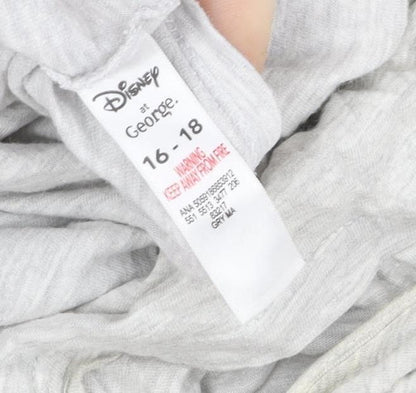 Disney Ariel Grey T-Shirt Nightshirt Women’s Size 16-18 by George