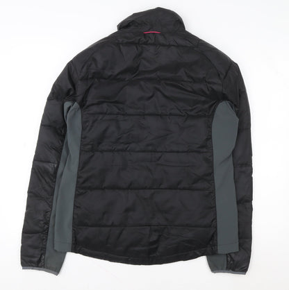 Womens UK Size L AST Black Puffer Jacket